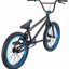 Eastern Bikes Chief BMX Bike (Matte Black with Blue, 20-Inch)