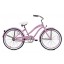 Micargi Rover Beach Cruiser Bike, Pink, 24-Inch