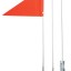 Diamondback Safety Flag, 6-Feet, Orange