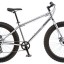 Mongoose Men's Malus Fat Tire Bike, Silver