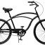 Fito Men's Marina Aluminum Alloy 3-Speed Beach Cruiser Bike