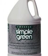 Simple Green 19128 Crystal Industrial Cleaner/Degreaser, 1 Gallon Bottle