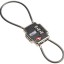 Lewis N. Clark Tsa Lockdown Triple Security Cable Lock