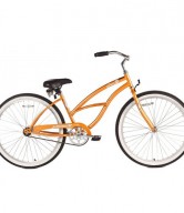 Micargi Pantera Beach Cruiser Bike, Orange, 26-Inch