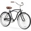 sixthreezero Men's BE 1-Speed 26-Inch Beach Cruiser Bicycle, Black