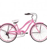 Micargi Rover 7-Speed Beach Cruiser Bike, Pink, 26-Inch