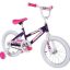 Dynacraft Magna Starburst Girl's Bike (16-Inch, Purple/White/Pink)