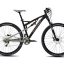 Steppenwolf Men's Tyler Race Full Suspension Mountain Bike, Black/Dark Grey, 21 in.