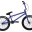 Eastern Bikes Nagas BMX Bicycle, Trans Blue, 20"/One Size