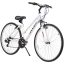XDS Women's Cross 200 21-Speed Step-Through Hybrid Bicycle, 38cm, White