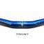 Race Face Turbine Mountain Bike Handlebar with 31.8 Clamp, Blue, 3/4-Inch Rise