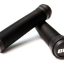 ODI Soft Flangeless Longneck Grips Softies For Bikes And Scooters BLACK