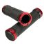 OUTERDO Bicycle Handlebar Grips Double Lock on Locking Aluminum Grips