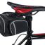 Bike Saddle Bag By Geared2U - 4 Compartment & Pocket Clip On Bicycle Under Seat Pack To Carry All Your Important Biking Accessories For Cycling Or Work - No Risk