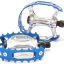 VP Components VP-747 Bear Cage Trap Old School BMX Pedal, Blue, 9/16-Inch